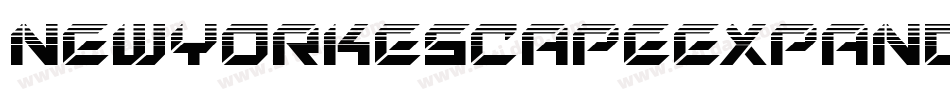 NewYorkEscapeExpandedItalicExpandedItalic-pz71字体转换