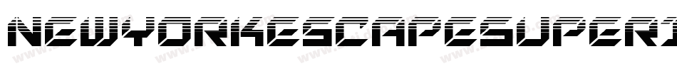 NewYorkEscapeSuperItalicItalic-jzEG字体转换 NewYorkEscapeSuperItalicItalic-jzEG字体转换