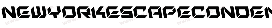 NewYorkEscapeCondensedItaliCondensedItalic-3Ez3字体转换