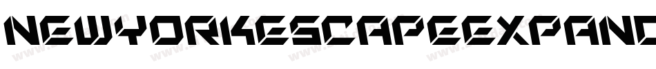 NewYorkEscapeExpandedExpanded-xz3r字体转换