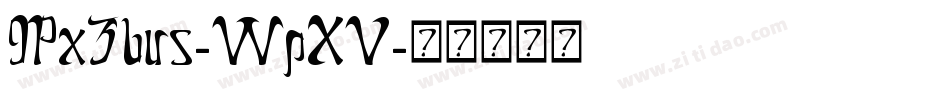 9Px3bus-WpXV字体转换