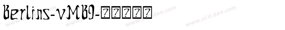Berlins-vMB9字体转换