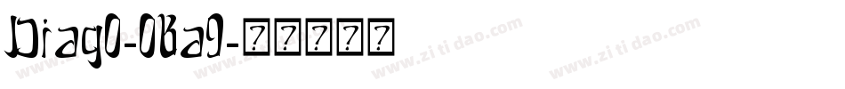 Diag0-0Ba9字体转换
