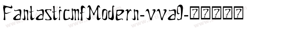 FantasticmfModern-vva9字体转换