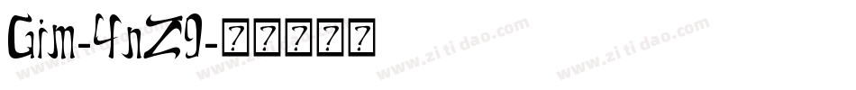 Gim-4nZ9字体转换