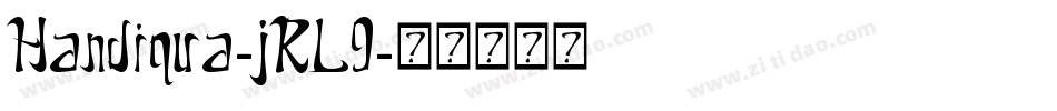 Handiqua-jRL9字体转换