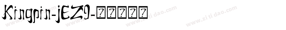 Kingpin-jEZ9字体转换