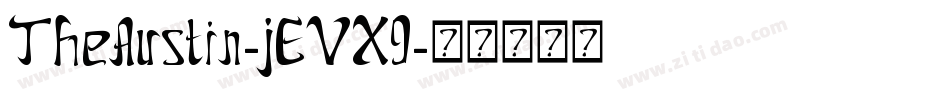 TheAustin-jEVX9字体转换