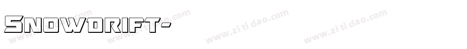 Snowdrift字体转换