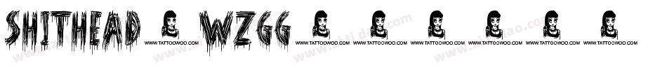 Shithead-WZgG字体转换