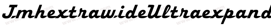 JmhextrawideUltraexpandedregul-10OL字体转换