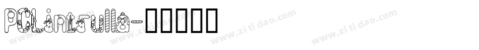 PCLintrulla字体转换