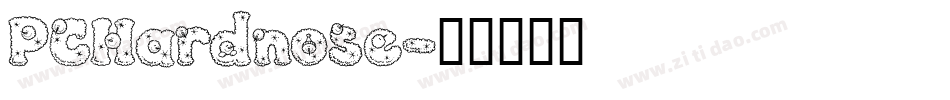 PCHardnose字体转换