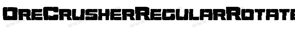 OreCrusherRegularRotate-LMw4字体转换