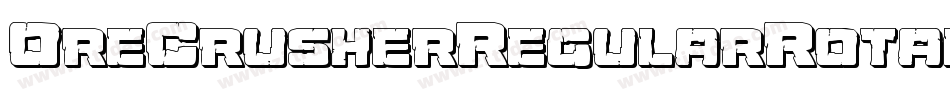 OreCrusherRegularRotalic-Pw1E字体转换