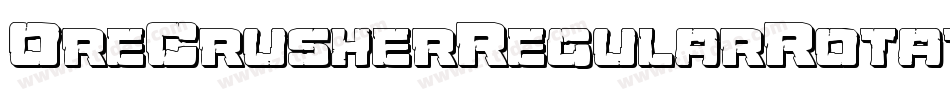 OreCrusherRegularRotate-LMw4字体转换