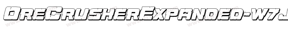 OreCrusherExpanded-w7j9字体转换 OreCrusherExpanded-w7j9字体转换
