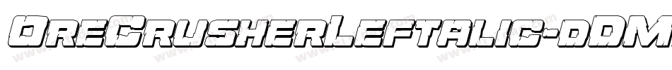 OreCrusherLeftalic-dDM7字体转换