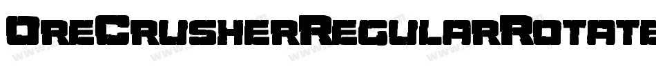 OreCrusherRegularRotate-LMw4字体转换