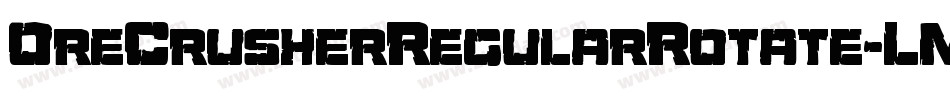 OreCrusherRegularRotate-LMw4字体转换