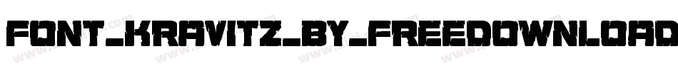 font_kravitz_by_freedownloadsandmore字体转换