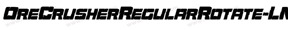 OreCrusherRegularRotate-LMw4字体转换