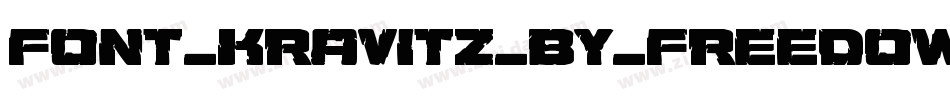 font_kravitz_by_freedownloadsandmore字体转换