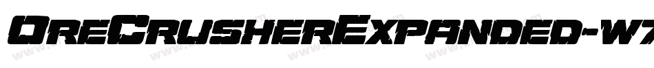 OreCrusherExpanded-w7j9字体转换 OreCrusherExpanded-w7j9字体转换