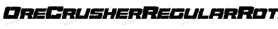 OreCrusherRegularRotate-LMw4字体转换