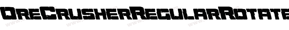 OreCrusherRegularRotate-LMw4字体转换