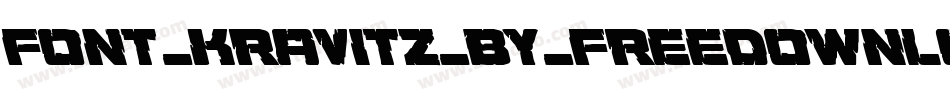 font_kravitz_by_freedownloadsandmore字体转换