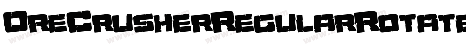 OreCrusherRegularRotate-LMw4字体转换