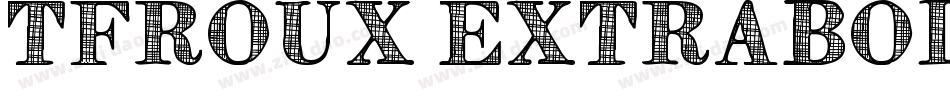 TFRoux-Extrabold字体转换