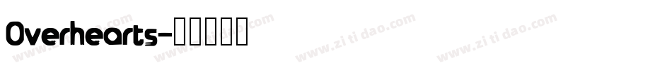 Overhearts字体转换