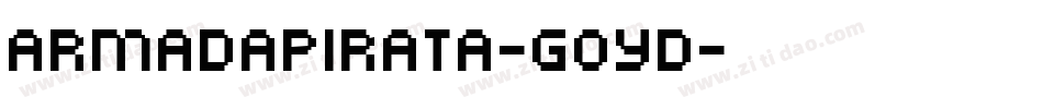 Armadapirata-GOyD字体转换