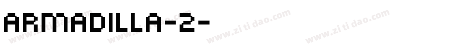 Armadilla-2字体转换