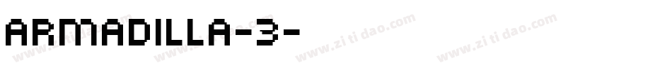 Armadilla-3字体转换