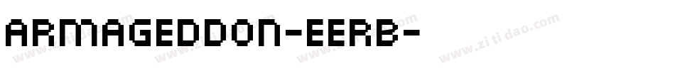 Armageddon-eeRB字体转换