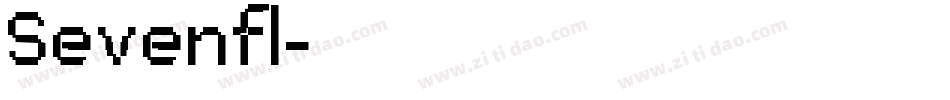 Sevenfl字体转换