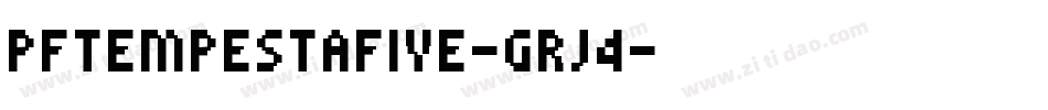 PfTempestaFive-gRj4字体转换