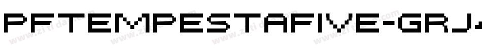 PfTempestaFive-gRj4字体转换