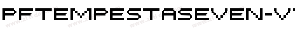 PfTempestaSeven-vy3E字体转换
