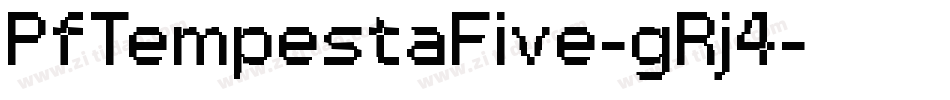 PfTempestaFive-gRj4字体转换