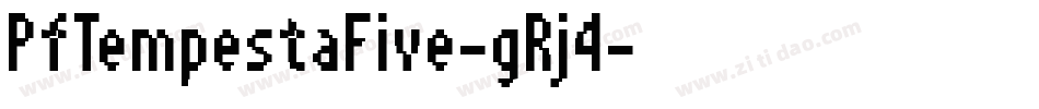 PfTempestaFive-gRj4字体转换