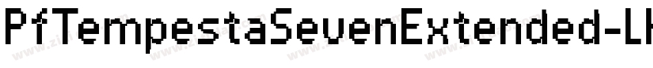PfTempestaSevenExtended-LKa5字体转换