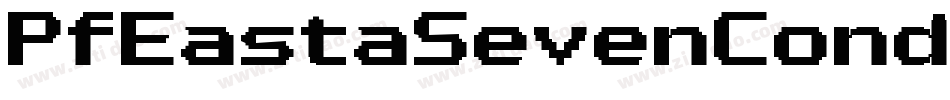 PfEastaSevenCondensed-KE6Z字体转换