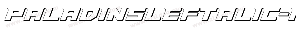 PaladinsLeftalic-KmB7字体转换