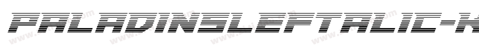 PaladinsLeftalic-KmB7字体转换