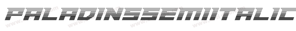 PaladinsSemiItalic-Y6Yo字体转换
