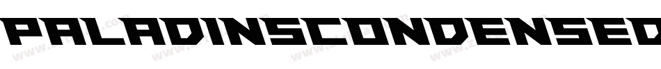 PaladinsCondensed-rB77字体转换